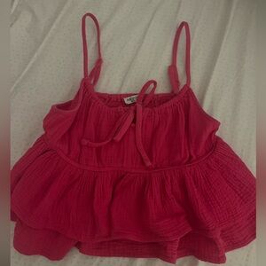Hot Pink Jrs Top